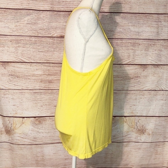 True Religion Yellow Racerback Tank Top Size XS - Picture 6 of 10